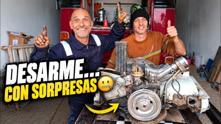 Cómo sacar el motor de una Kombi: desarme paso a paso 🔧